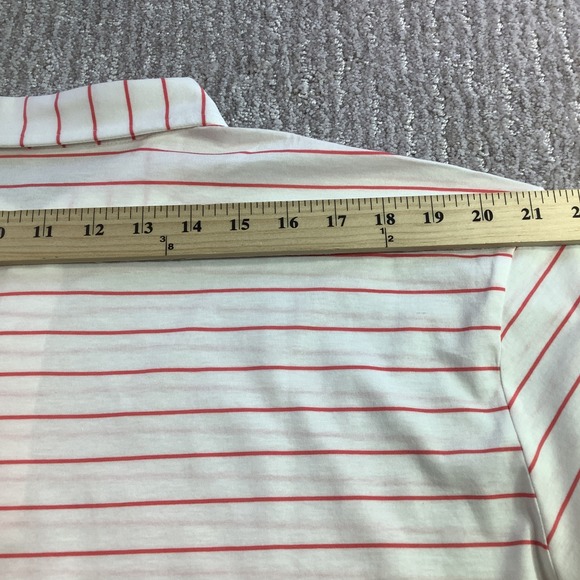 Peter Millar Crown Pima Cotton Golf Polo Striped Polo Shirt Mens Size XL NWT - Picture 12 of 13